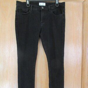 BKE Jeans- Payton-Universal Fit-Mid Rise-Skinny-Black 32 X 29.5